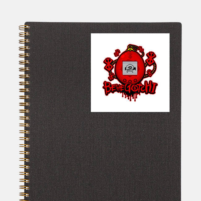 Behegotchi-None-Glossy-Sticker-demonigote
