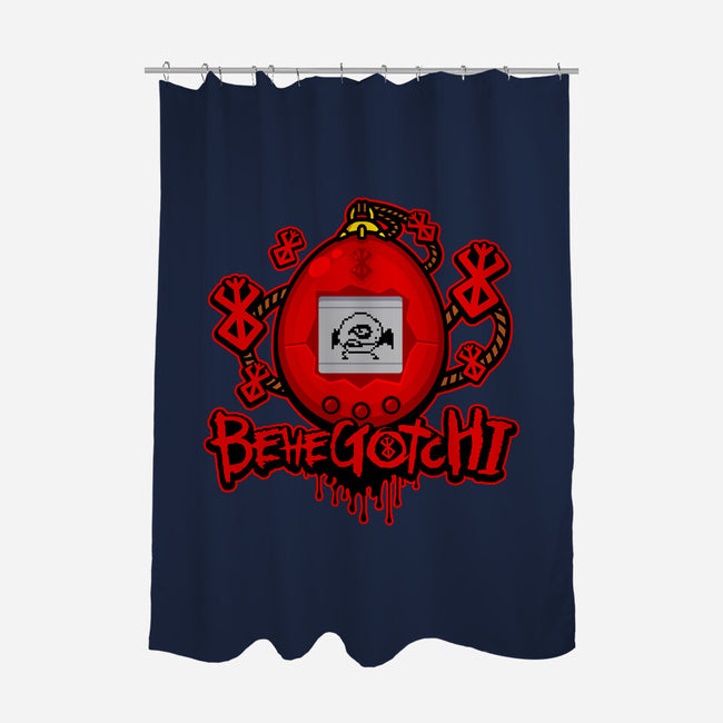 Behegotchi-None-Polyester-Shower Curtain-demonigote
