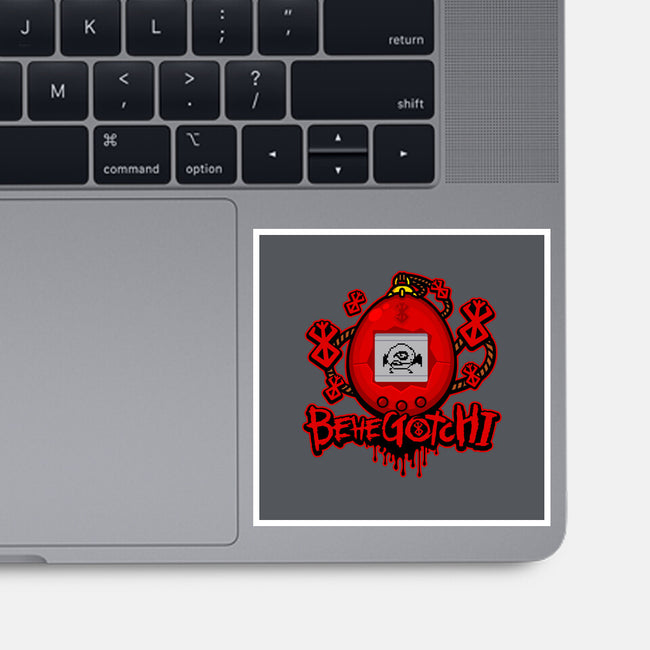Behegotchi-None-Glossy-Sticker-demonigote