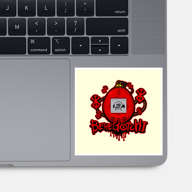 Behegotchi-None-Glossy-Sticker-demonigote