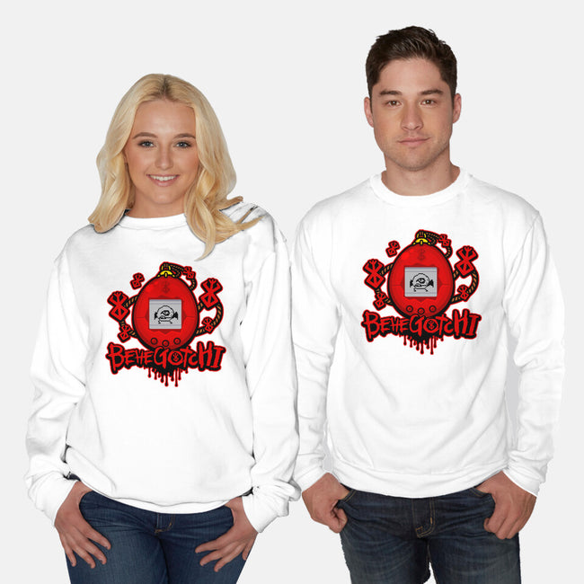 Behegotchi-Unisex-Crew Neck-Sweatshirt-demonigote