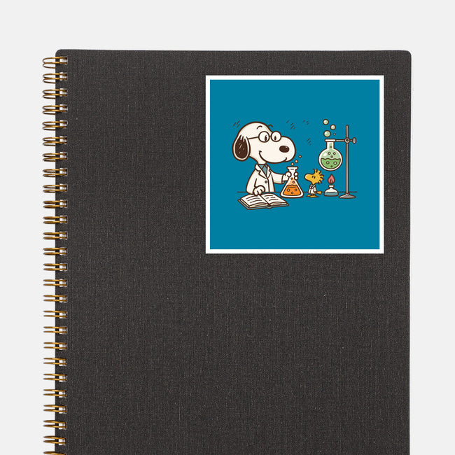 Let's Make Science-None-Glossy-Sticker-Xentee