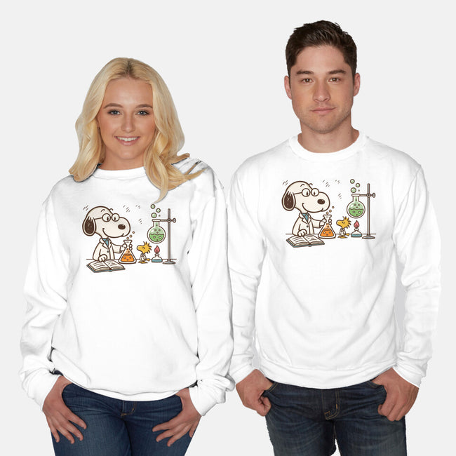 Let's Make Science-Unisex-Crew Neck-Sweatshirt-Xentee