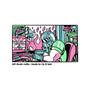 Lofi Dum-None-Removable Cover w Insert-Throw Pillow-demonigote