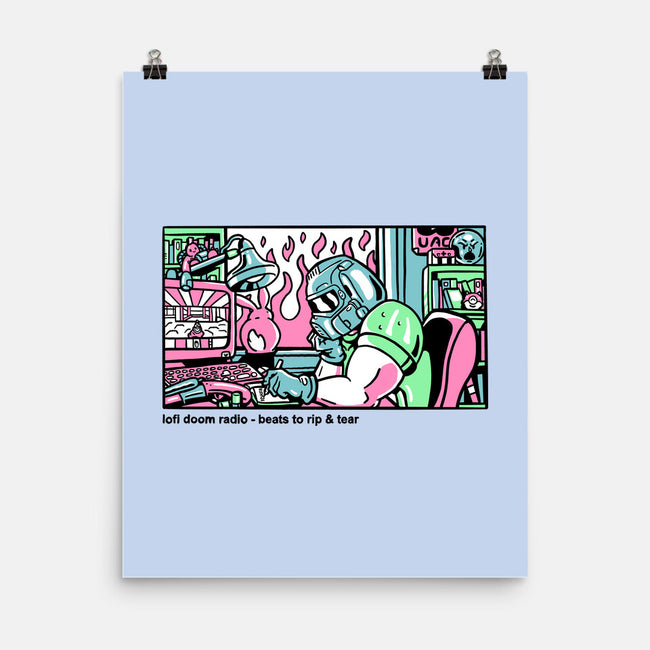 Lofi Dum-None-Matte-Poster-demonigote
