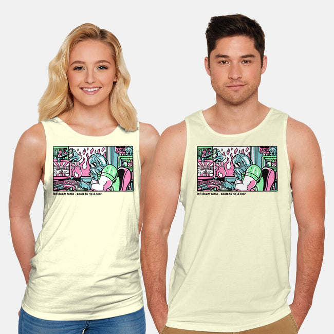 Lofi Dum-Unisex-Basic-Tank-demonigote