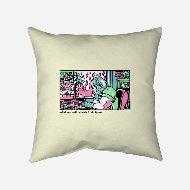 Lofi Dum-None-Removable Cover w Insert-Throw Pillow-demonigote