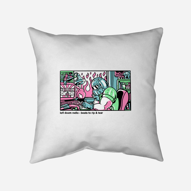 Lofi Dum-None-Removable Cover w Insert-Throw Pillow-demonigote