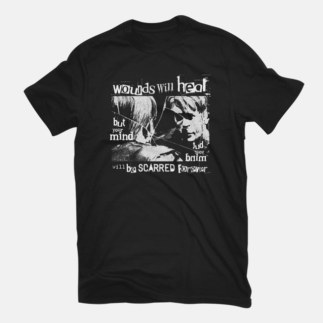 Wounds will heal-Womens-Fitted-Tee-demonigote