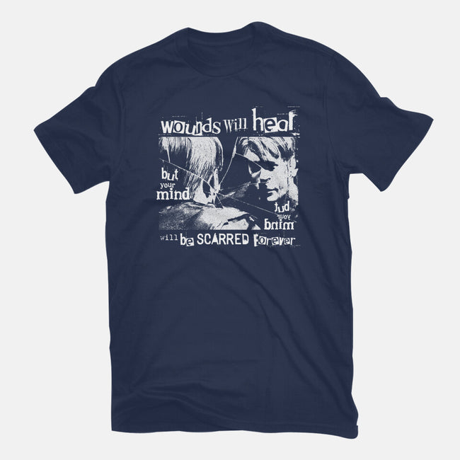Wounds will heal-Womens-Fitted-Tee-demonigote