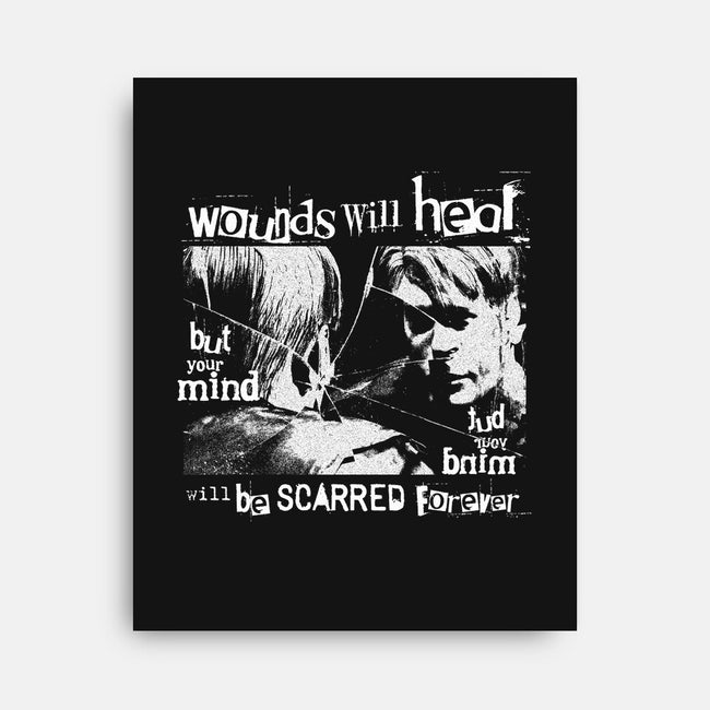 Wounds will heal-None-Stretched-Canvas-demonigote