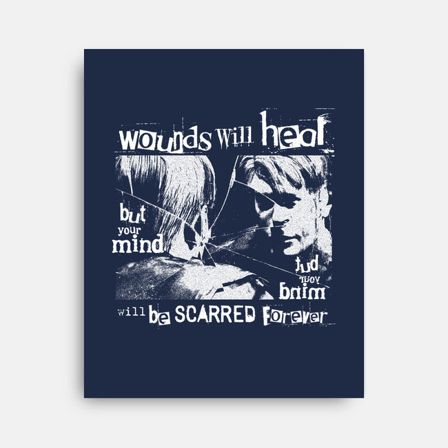 Wounds will heal-None-Stretched-Canvas-demonigote