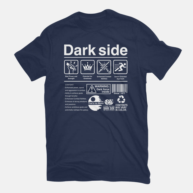 Dark Side Label-Unisex-Basic-Tee-DrMonekers