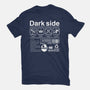 Dark Side Label-Unisex-Basic-Tee-DrMonekers
