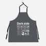 Dark Side Label-Unisex-Kitchen-Apron-DrMonekers