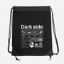 Dark Side Label-None-Drawstring-Bag-DrMonekers