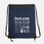 Dark Side Label-None-Drawstring-Bag-DrMonekers