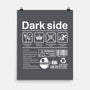 Dark Side Label-None-Matte-Poster-DrMonekers