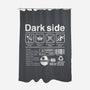 Dark Side Label-None-Polyester-Shower Curtain-DrMonekers
