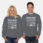 Dark Side Label-Unisex-Crew Neck-Sweatshirt-DrMonekers