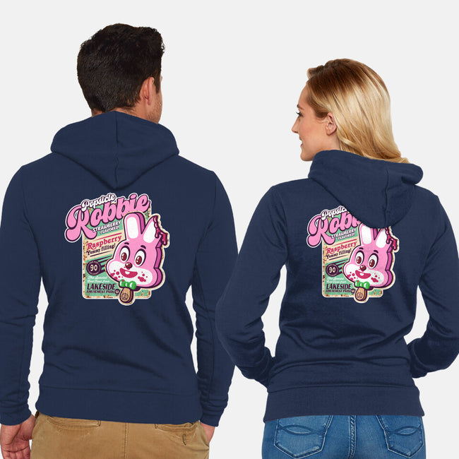 Robbie Icecream-Unisex-Zip-Up-Sweatshirt-demonigote