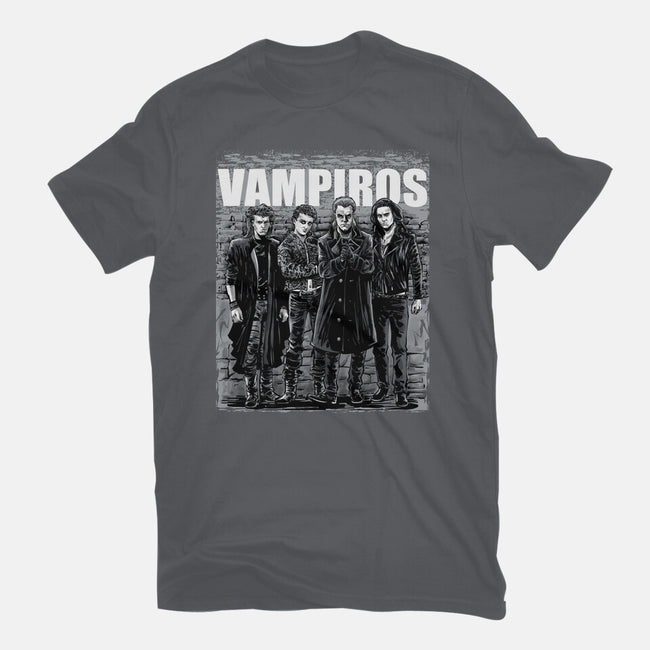 Vampiros-Womens-Fitted-Tee-zascanauta