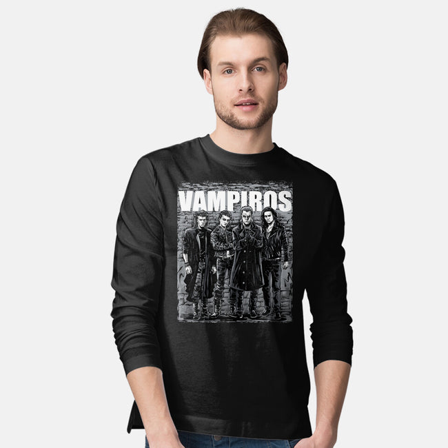 Vampiros-Mens-Long Sleeved-Tee-zascanauta