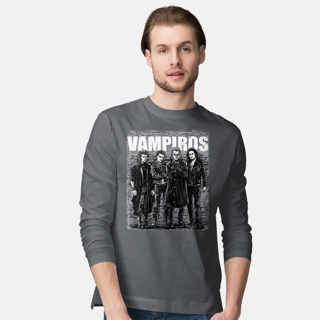 Vampiros-Mens-Long Sleeved-Tee-zascanauta