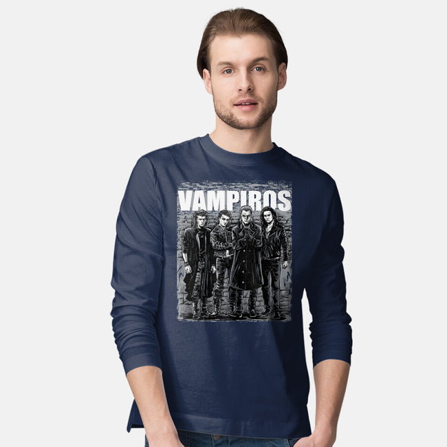Vampiros-Mens-Long Sleeved-Tee-zascanauta