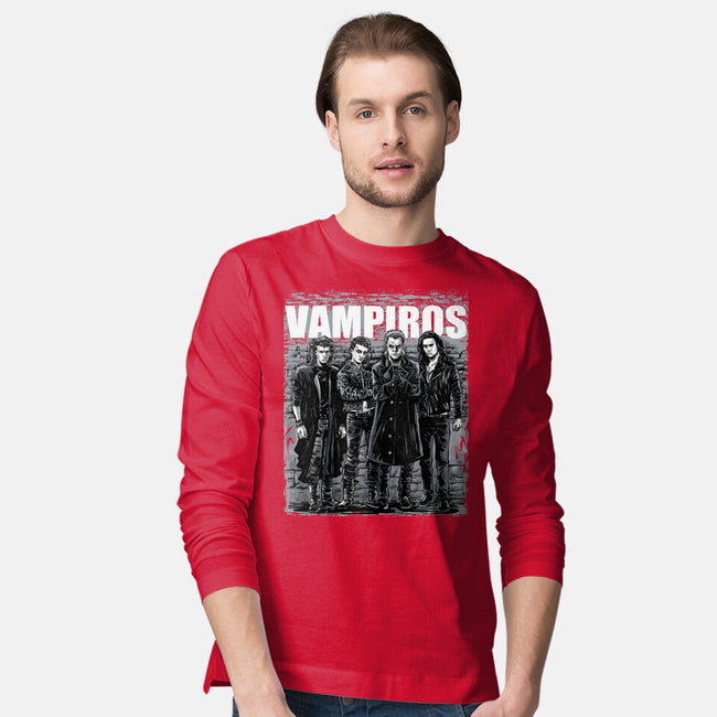 Vampiros-Mens-Long Sleeved-Tee-zascanauta