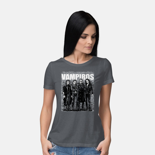 Vampiros-Womens-Basic-Tee-zascanauta