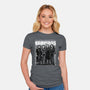 Vampiros-Womens-Fitted-Tee-zascanauta