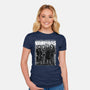 Vampiros-Womens-Fitted-Tee-zascanauta