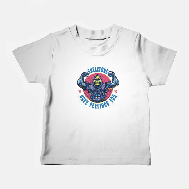 Skeletons Have Feelings Too-Baby-Basic-Tee-glitchygorilla