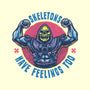 Skeletons Have Feelings Too-None-Adjustable Tote-Bag-glitchygorilla