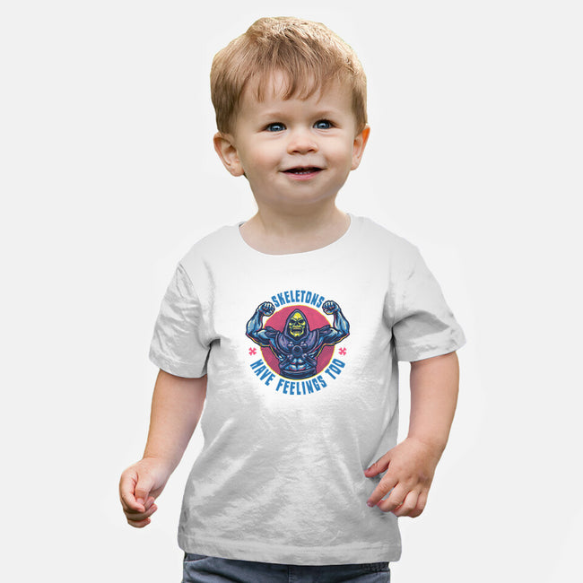 Skeletons Have Feelings Too-Baby-Basic-Tee-glitchygorilla