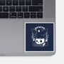 Never More Crow-None-Glossy-Sticker-Vallina84