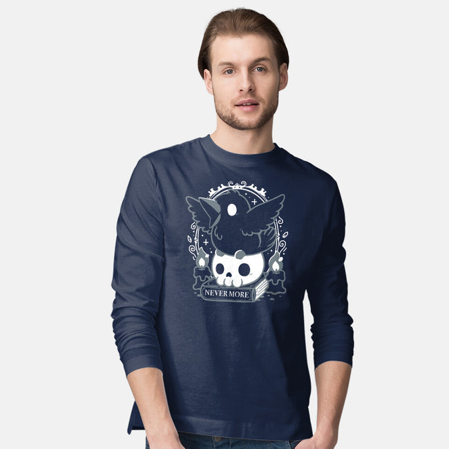Never More Crow-Mens-Long Sleeved-Tee-Vallina84
