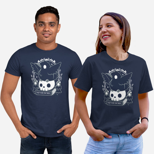 Never More Crow-Unisex-Basic-Tee-Vallina84
