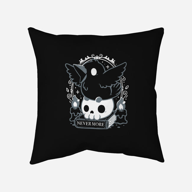 Never More Crow-None-Removable Cover w Insert-Throw Pillow-Vallina84