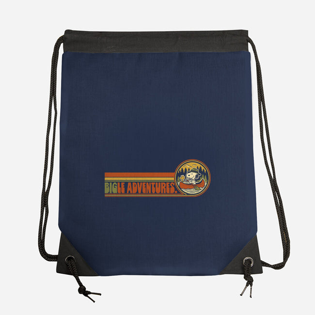 Bigle Adventures-None-Drawstring-Bag-Popnotic