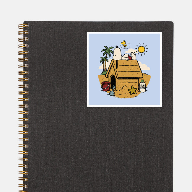 Beach Mode Activated-None-Glossy-Sticker-Popnotic