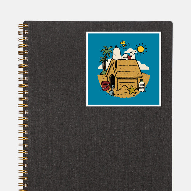 Beach Mode Activated-None-Glossy-Sticker-Popnotic