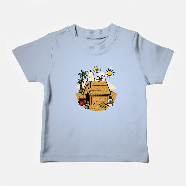 Beach Mode Activated-Baby-Basic-Tee-Popnotic