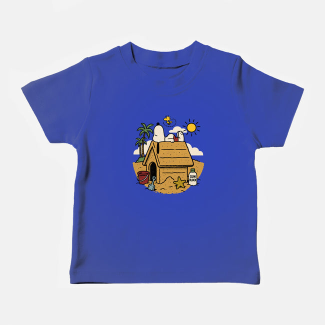 Beach Mode Activated-Baby-Basic-Tee-Popnotic