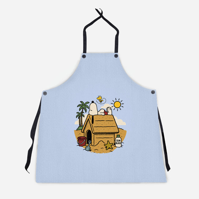 Beach Mode Activated-Unisex-Kitchen-Apron-Popnotic