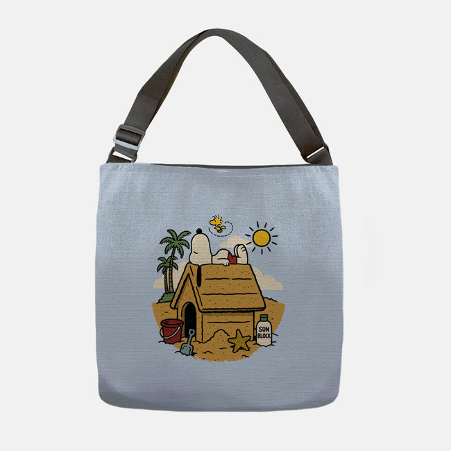 Beach Mode Activated-None-Adjustable Tote-Bag-Popnotic