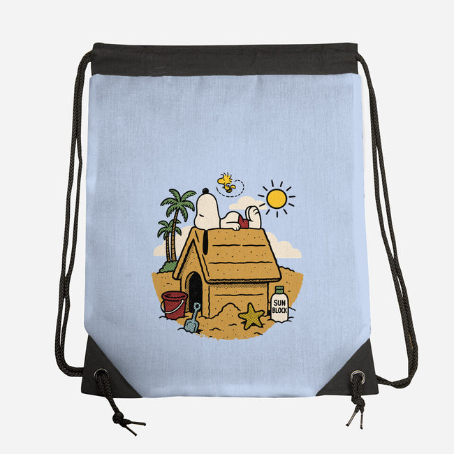 Beach Mode Activated-None-Drawstring-Bag-Popnotic