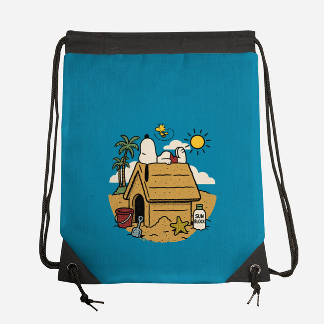 Beach Mode Activated-None-Drawstring-Bag-Popnotic