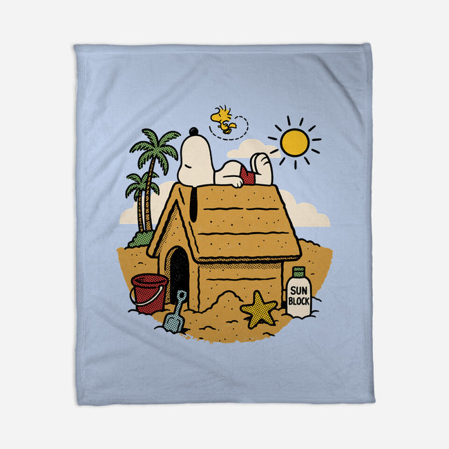 Beach Mode Activated-None-Fleece-Blanket-Popnotic
